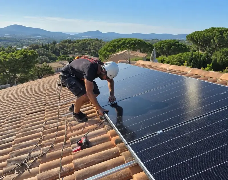 Installateur panneaux solaires Ramatuelle — pose photovoltaïque sur toiture